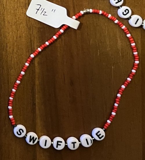 Taylor Swift SWIFTIE Bracelet, 7.5" long