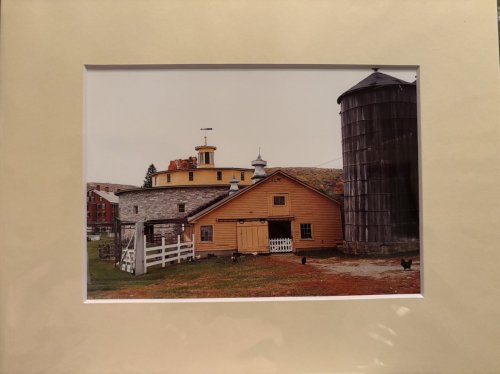 Hancock Shaker Village, Silo and Chickens, Pittsfield, MA