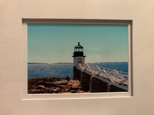 Lighthouse on Right Marshall Point, ME