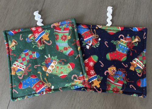 Christmas Pot Holders, set of 2